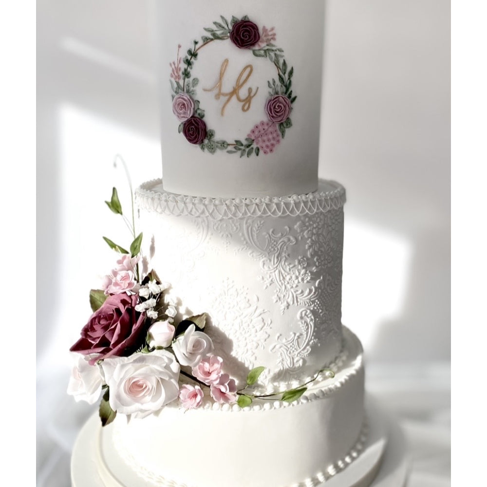 Angela Morrison Shu Brocade Cake Embosser