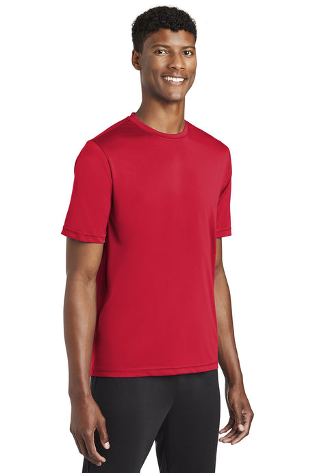 Sport-Tek® Crewneck Short Sleeve Fitted Men's Polyester T-Shirt
