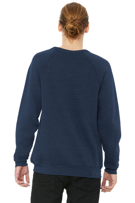 BELLA CANVAS raglan crewneck sweatshirt