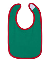 RADYAN® Infant Contrast Trim Premium Jersey Bib - 1004