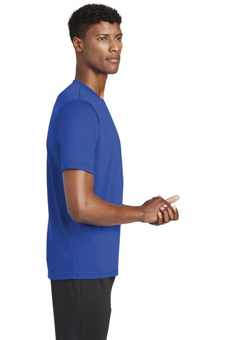 Sport-Tek® Crewneck Short Sleeve Fitted Men's Polyester T-Shirt