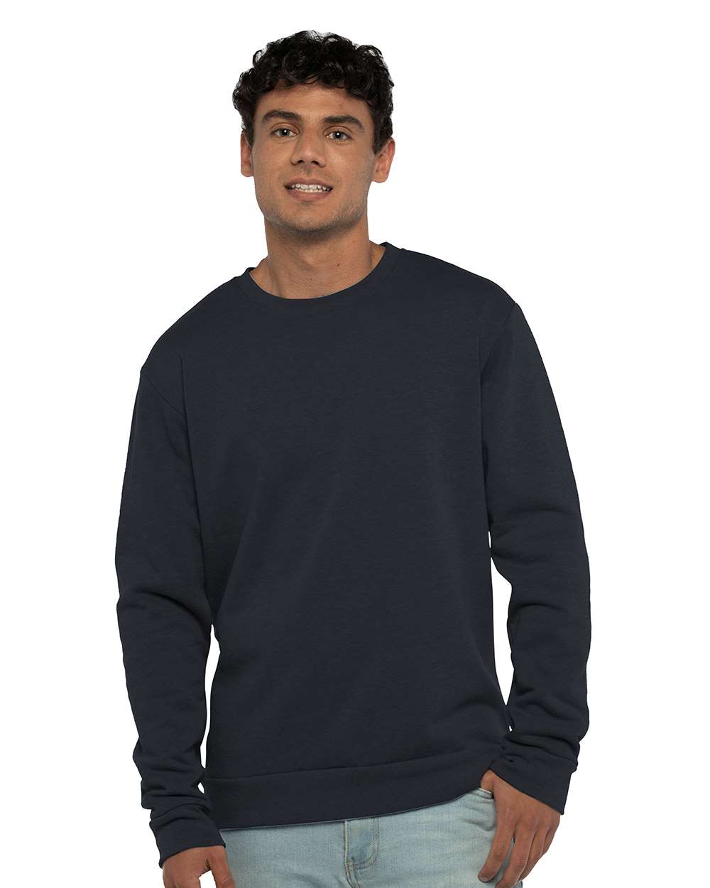 Next Level® Unisex Malibu Crewneck Long Sleeve Sweatshirts