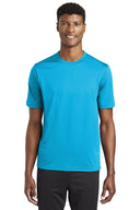 Sport-Tek® Crewneck Short Sleeve Fitted Men's Polyester T-Shirt