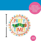8 Ct The Very Hungry Caterpillar Paper Dessert Plates, 7"