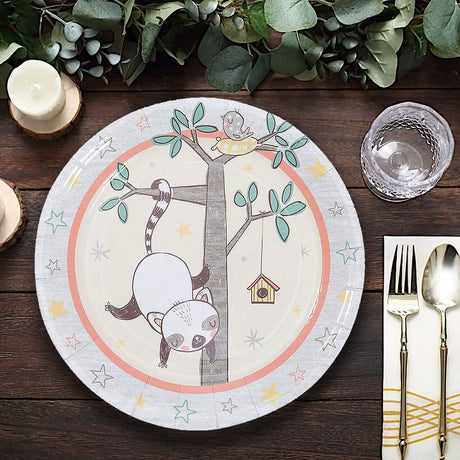 8 Ct. Little Panda & Friends Paper Dessert Plates