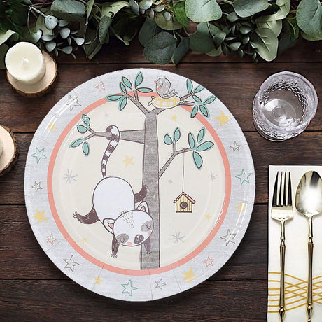 8 Ct. Little Panda & Friends Paper Dessert Plates
