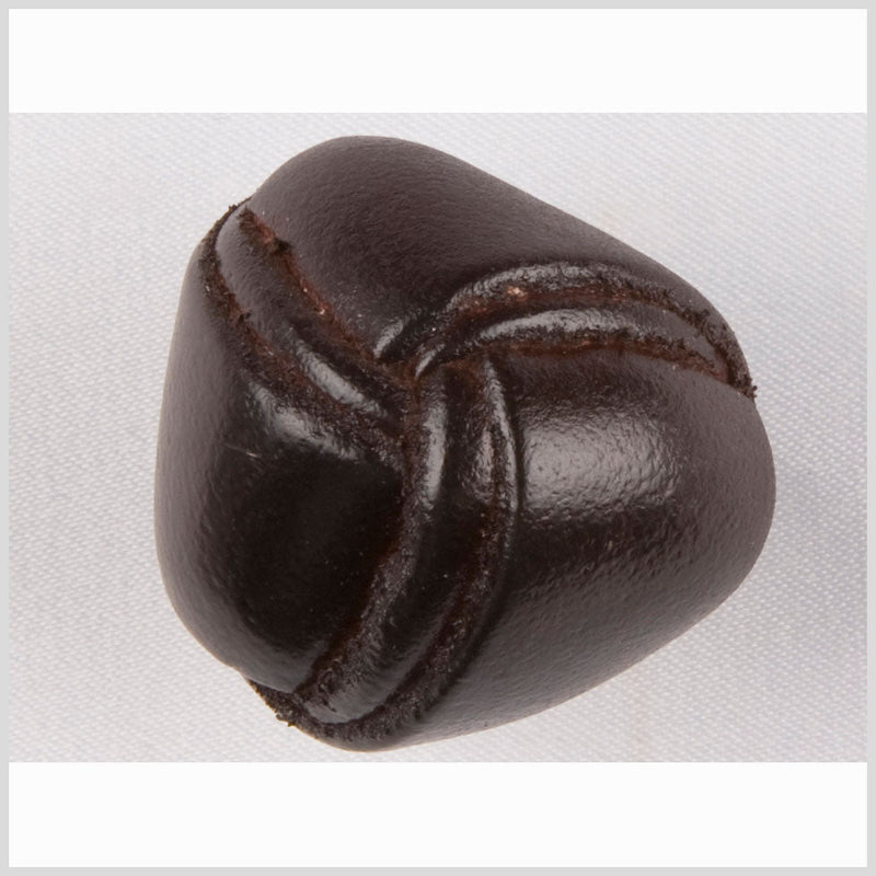 Antique Leather Button - 32L/20mm