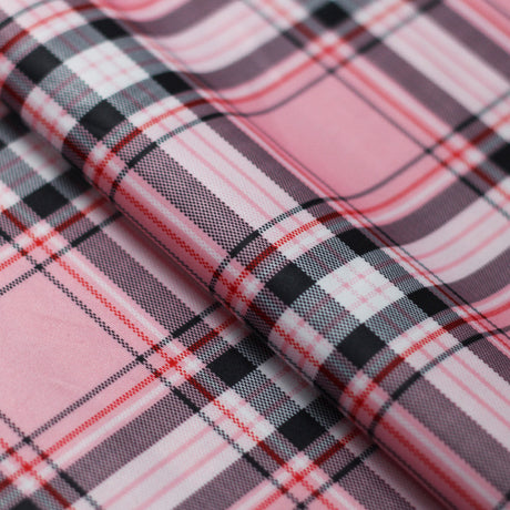 Plaid Classics Polyester Spandex Fabric - Tartan Plaid, 58/60" Width (1 Yard)