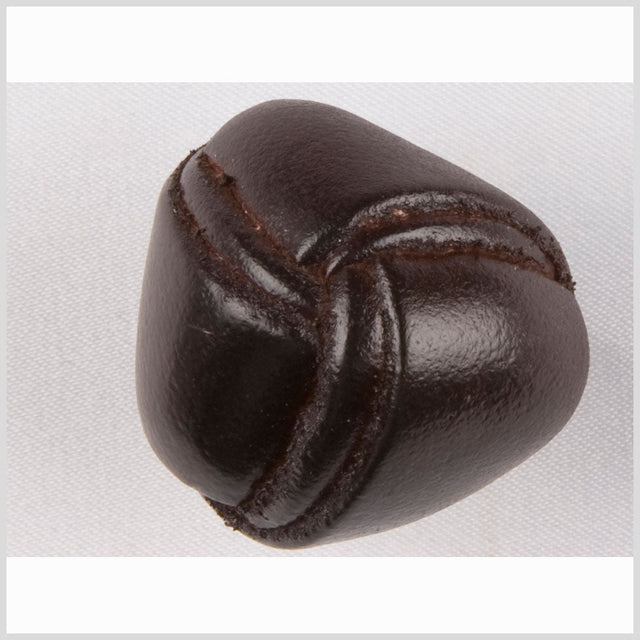 Antique Leather Button - 40L/25.5mm