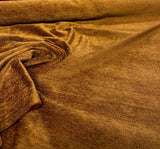 Soft Chenille Cuddle Cinnamon Upholstery Fabric - Cinnamon Cuddle, 54" Width (1 Yard)