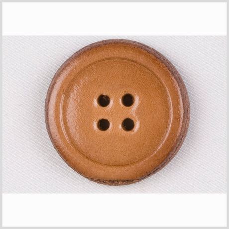 Natural Leather Button - 32L/20mm