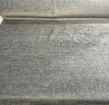 Soft Chenille Cuddle Upholstery Fabric - Slate Gray, Cuddle Pattern, 54" Width (1 Yard)