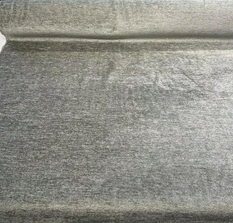 Soft Chenille Cuddle Upholstery Fabric - Slate Gray, Cuddle Pattern, 54" Width (1 Yard)