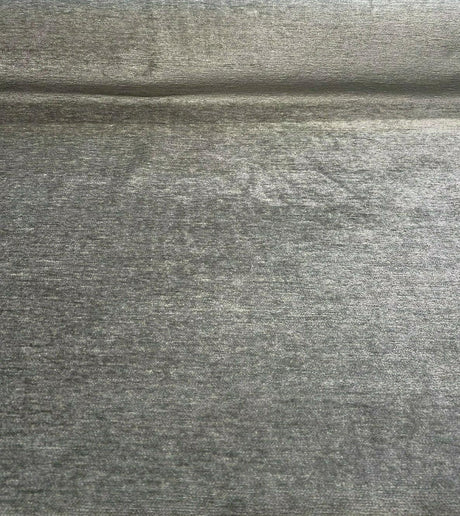 Soft Chenille Cuddle Upholstery Fabric - Slate Gray, Cuddle Pattern, 54" Width (1 Yard)