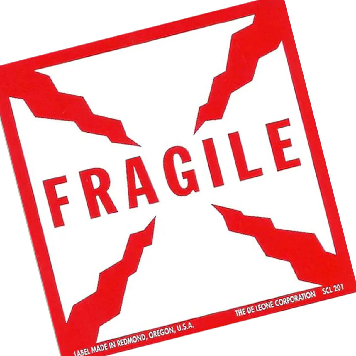 Versatile 2 1/2 '' x 2 1/2 '' Glass Labels 500 Labels per Roll
