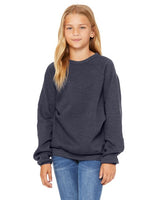 BELLA + CANVAS® Youth Sponge Fleece Crewneck Sweatshirt