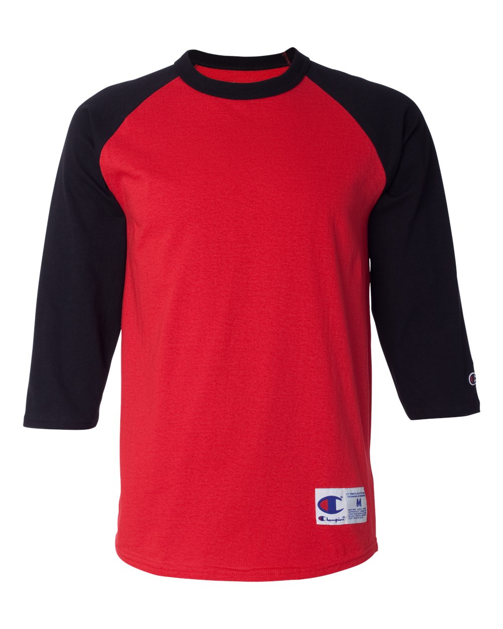 Champion® Three-Quarter Raglan Sleeve Baseball T-Shirt