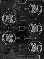 Skull and Crossbones Lolly Chocolate Mold - LPH080