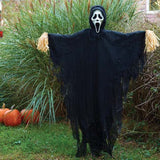 5 Inches Ghost Face Prop Scarecrow Halloween Decoration