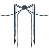 Black Spider Decoration Daddy Long Legs Prop with Long Legs