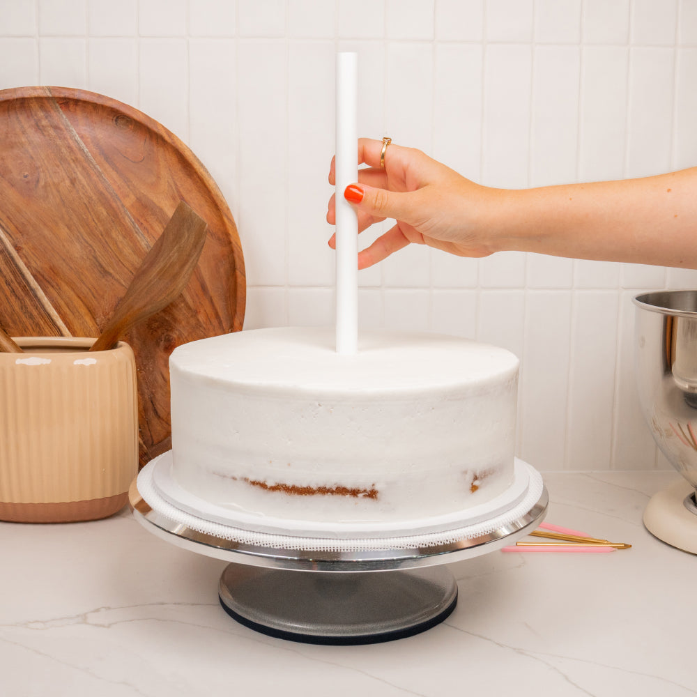 Loyal Bakeware Small Heavy Duty Cake Dowels, 12" x 0.3" - Pack of 10