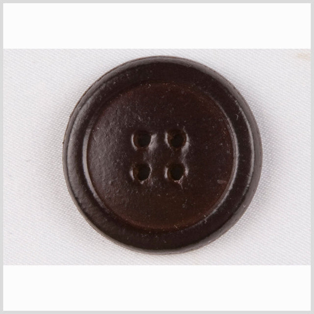 Antique Leather Button - 40L/25.5mm
