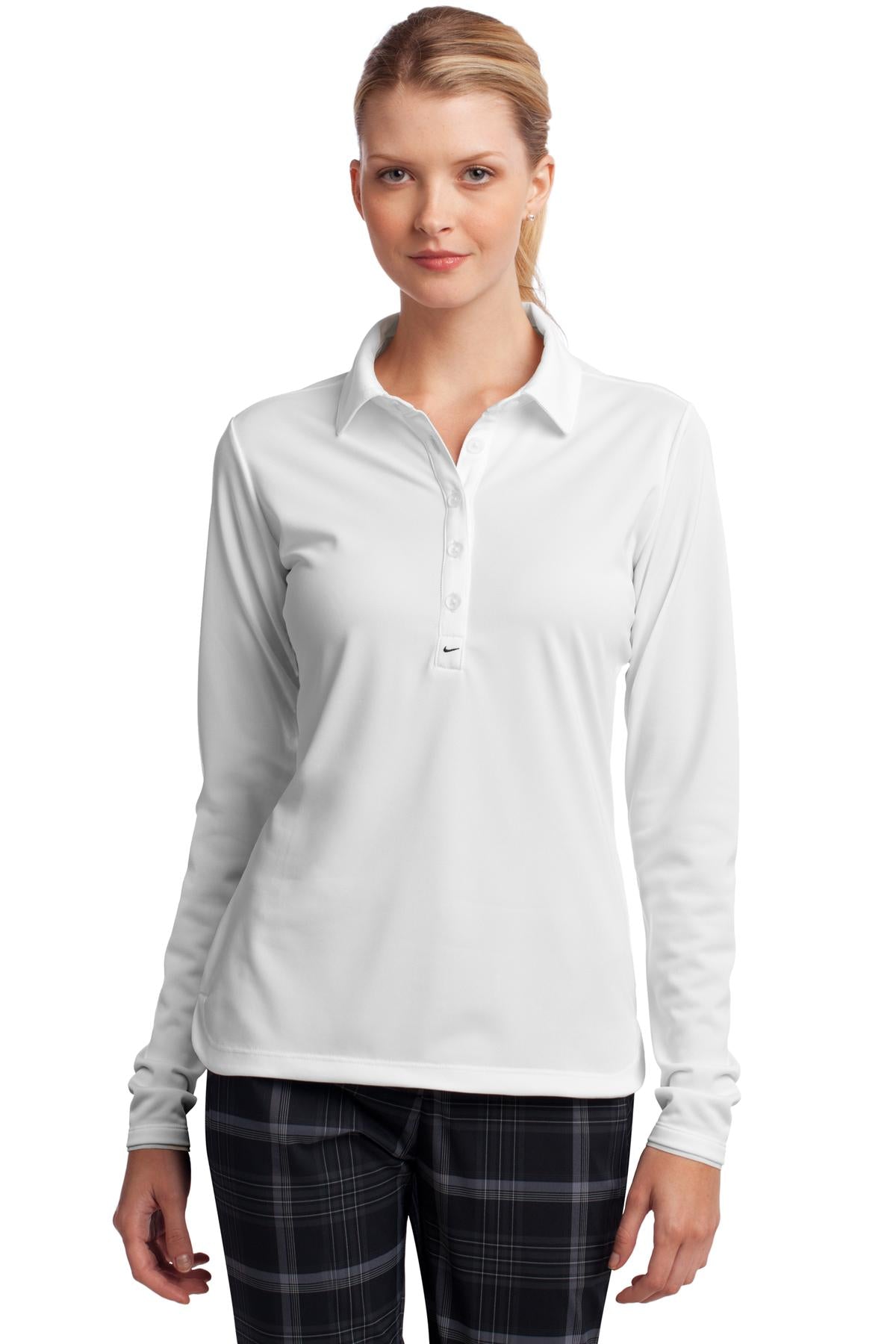 Nike Women's Long Sleeve Dri-FIT Stretch Tech Polo