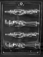 Scary Witch Pretzel Pop Chocolate Mold - LPH161