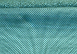 Amy Brocade Jacquard Fabric - Teal, Small Dot, 56" Width (1 Yard)