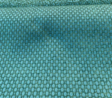 Amy Brocade Jacquard Fabric - Teal, Small Dot, 56" Width (1 Yard)