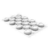 Silikomart CHARLOTTE XS 16 Silicone Mold, 18 Cavities