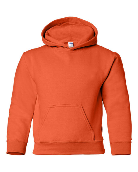 Gildan Youth Heavy Blend Hooded Sweatshirt - Warm Fleece Classic Fit