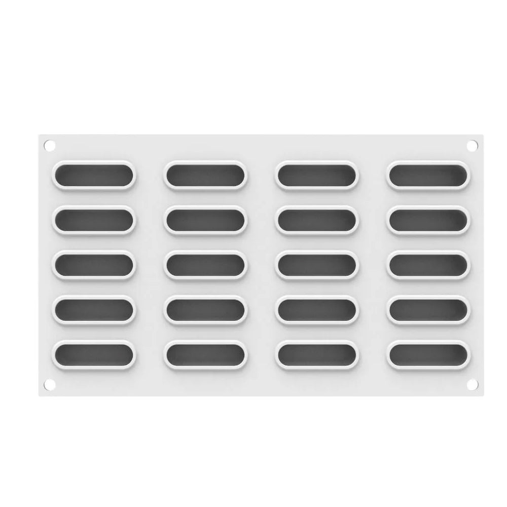 Silikomart ECLAIR XS 14 Silicone Mold, 20 Cavities