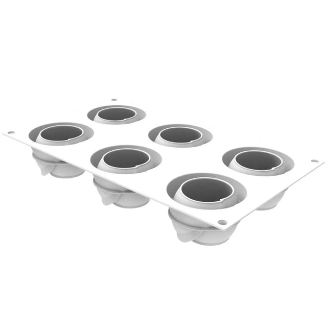 Silikomart GIVRE 90 Silicone Mold, 6 Cavities