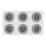 Silikomart GIVRE 90 Silicone Mold, 6 Cavities