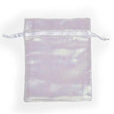 Elegant Iridescent Fabric Pouch 5" x 6 1/2"