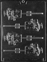 Snowman Lolly Chocolate Mold - LPC094