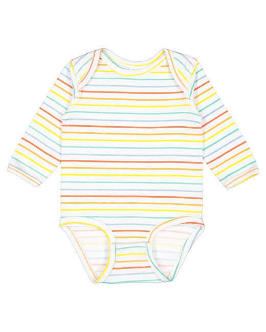 RADYAN® Infant Fine Jersey Long Sleeve Bodysuit