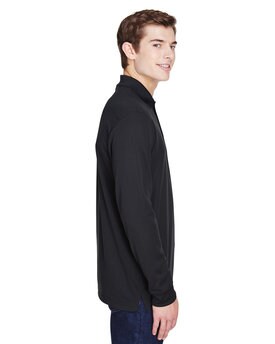 CORE® Adult Pinnacle Performance Long-Sleeve Piqué Polo with Pocket