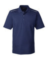 CORE® Men's Radiant Performance Piqué Polo with Reflective Piping