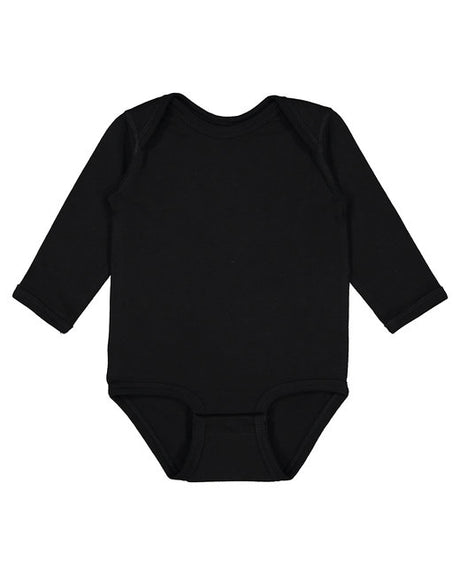 Rabbit Skins® Infant Fine Jersey Long Sleeve Bodysuit