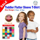 RADYAN® Toddler Flutter Sleeve T-Shirt