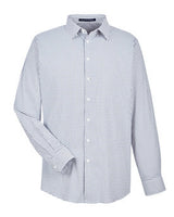 Devon & Jones® CrownLux Performance Men's Micro Windowpane Woven Shirt