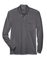CORE® Adult Pinnacle Performance Long-Sleeve Piqué Polo with Pocket