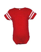 RADYAN® Infant Football Classic Crew Neck Short Sleeve Bodysuit