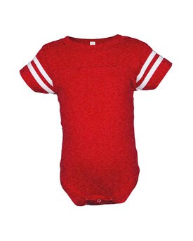 Rabbit Skins® Infant Football Classic Crew Neck Short Sleeve Bodysuit
