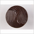 Antique Leather Button - 36L/23mm