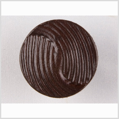 Antique Leather Button - 36L/23mm