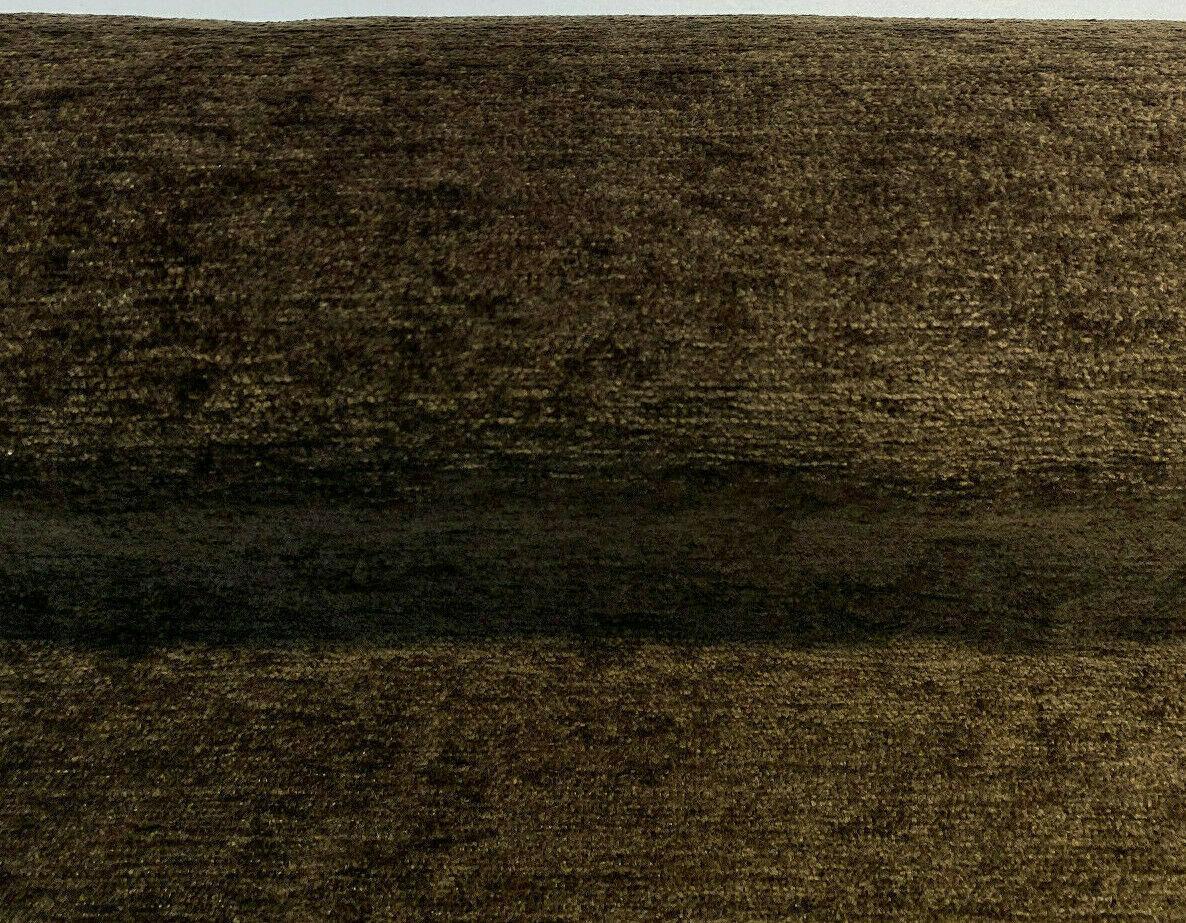 Soft Chenille Cuddle Upholstery Fabric - Brown Cocoa, 54" Width (1 Yard)