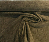 Soft Chenille Cuddle Upholstery Fabric - Brown Cocoa, 54" Width (1 Yard)
